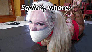 Who wants to squirm on my floor?'