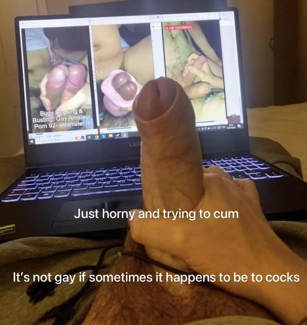 Surely it’s not gay to just use cock to cum picture 1 of 1