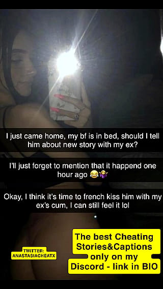 Her boyfriend’s fantasies made her cheat on him with her ex'