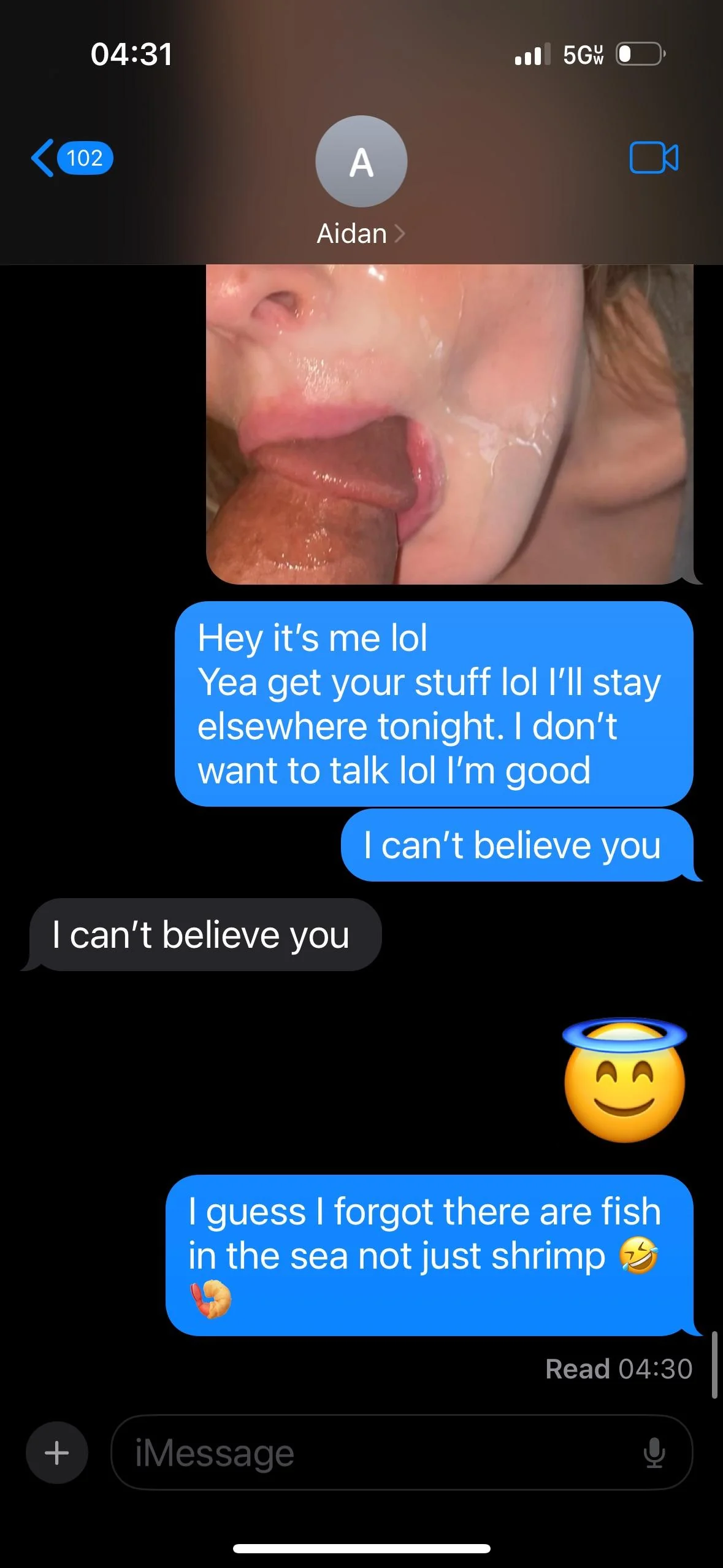 Actual texts between my best friend and his gf picture 1 of 6