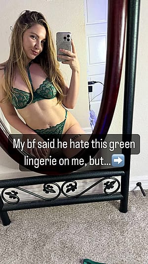 Green lingerie problems'