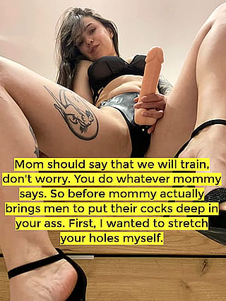 I wish you could take a huge cock in your ass.'