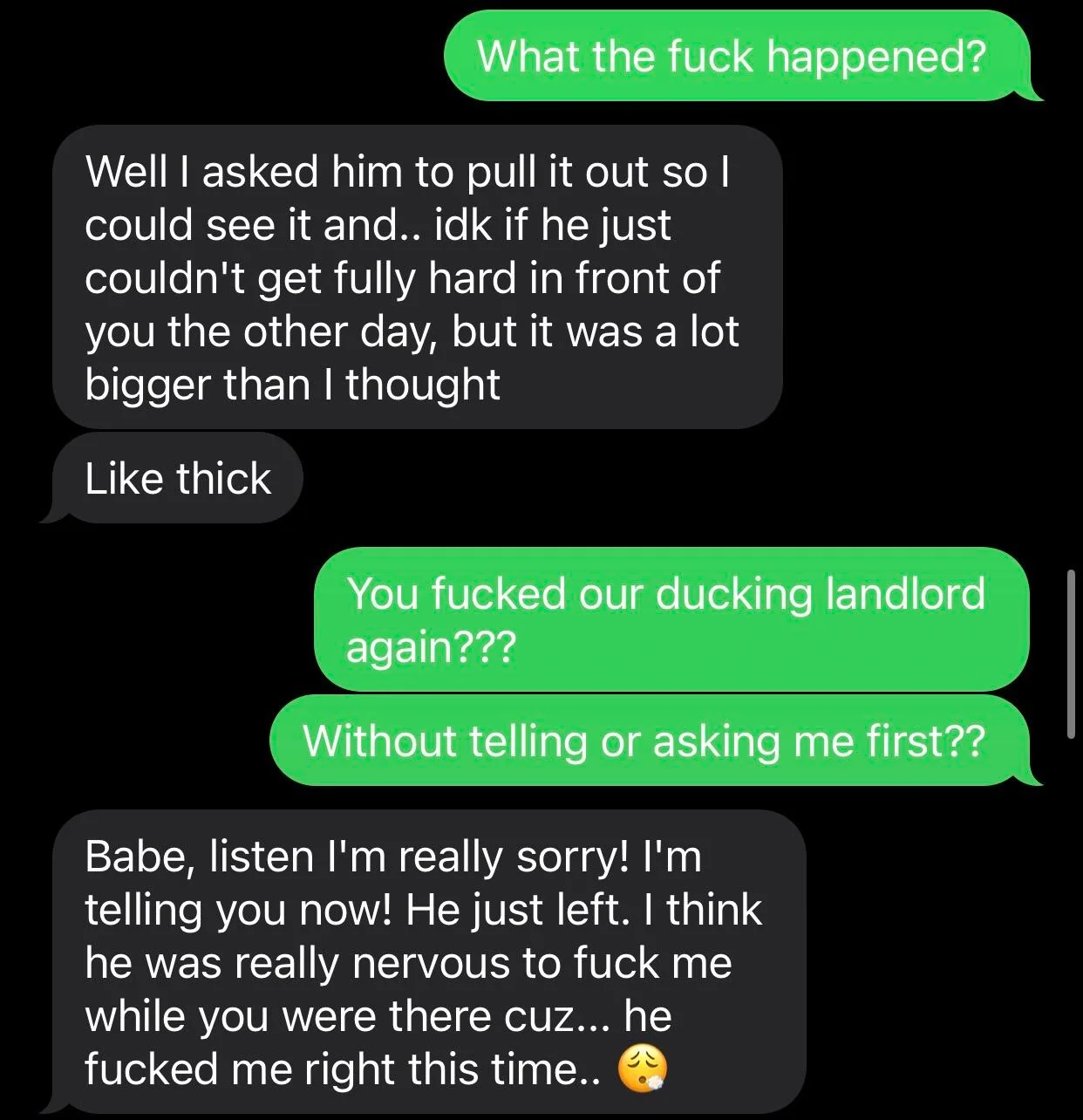 [Part 2] I believed her when she told me not to worry about the landlord picture 6 of 13