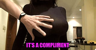 not enough men out here giving compliments nowadays….'