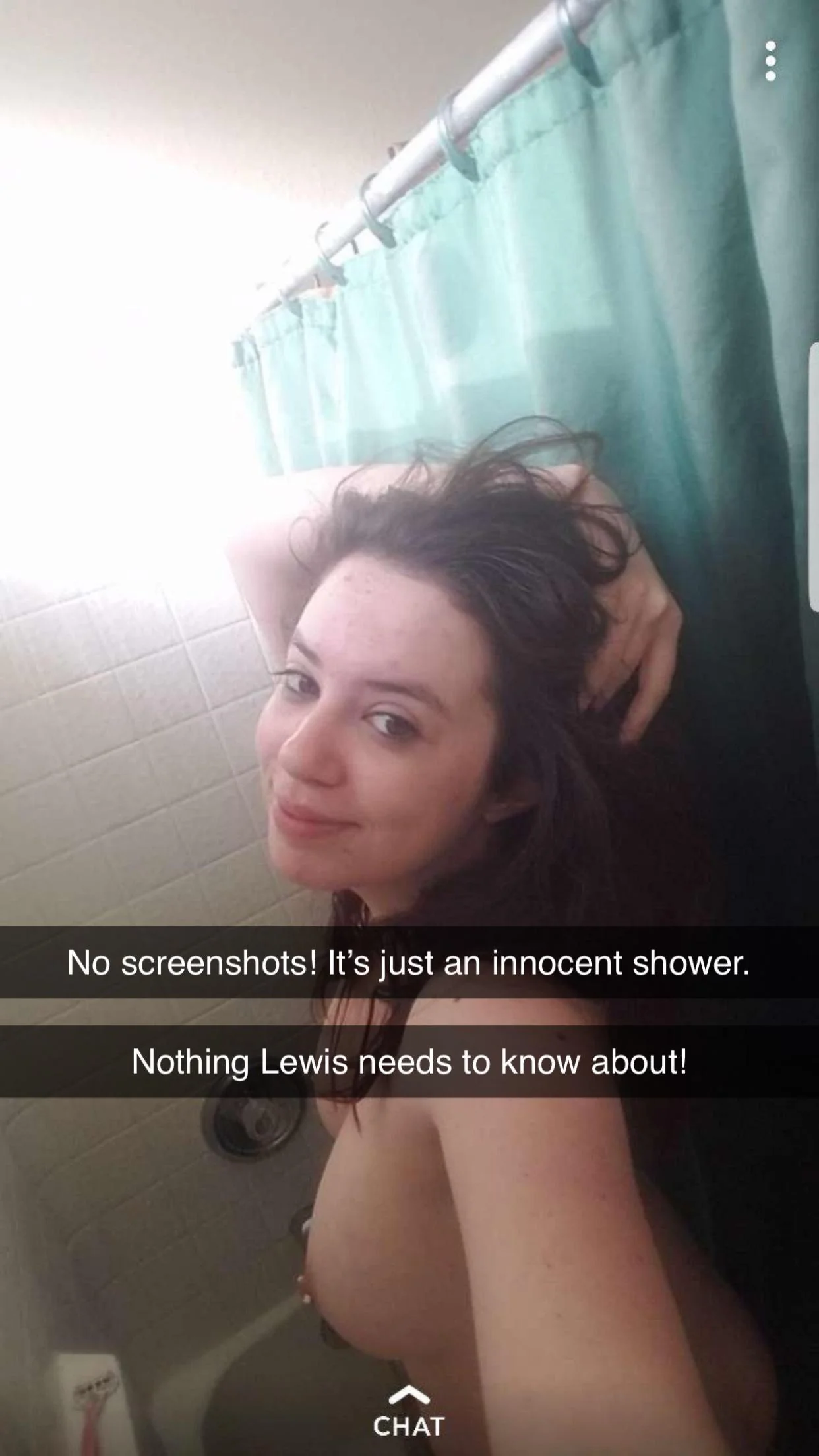 Sending shower snaps to an ex picture 5 of 6