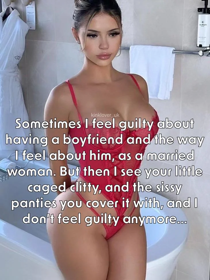 She should never feel guilty - she deserves the best, a real man. [ImageFap: kinklover_uk] picture 1 of 1