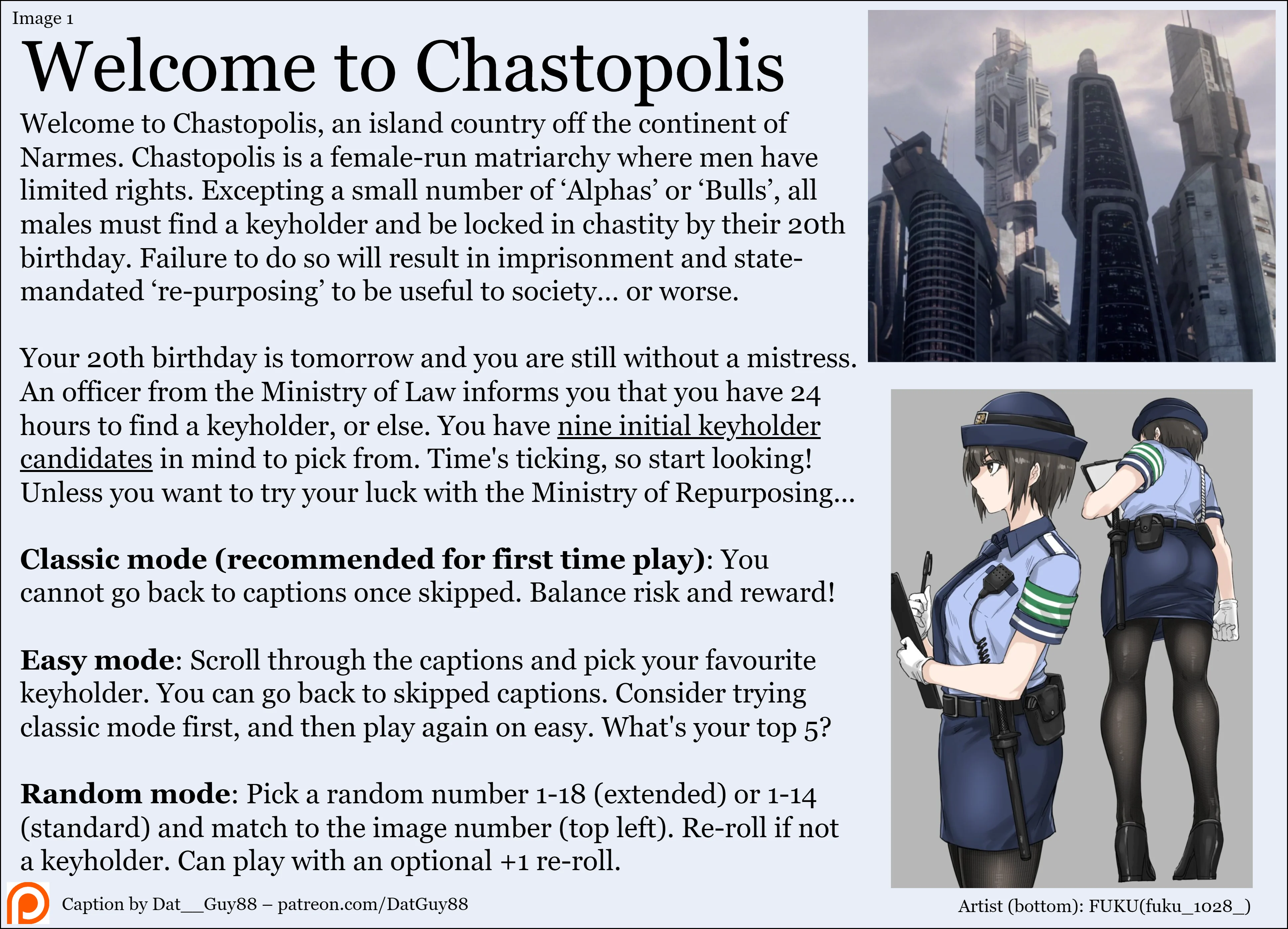 Welcome to Chastopolis – Choose your keyholder! [DatGuy88 on ImageFap] picture 12 of 20