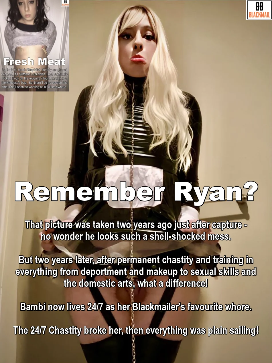 A Whore's progress ... or, Ryan from Alberta two years on. A Princess Candy Exposure story. picture 1 of 1