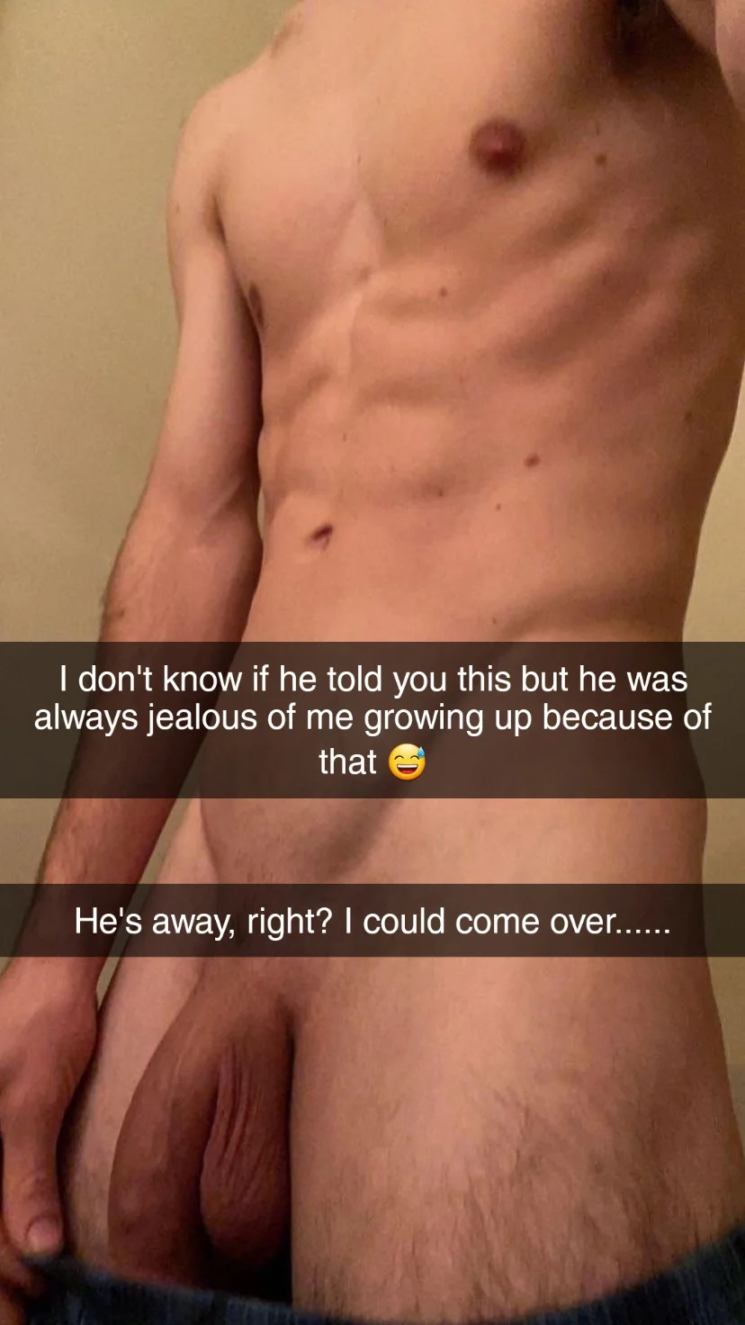 Your GF accidentally sent nudes to your younger brother... picture 1 of 10