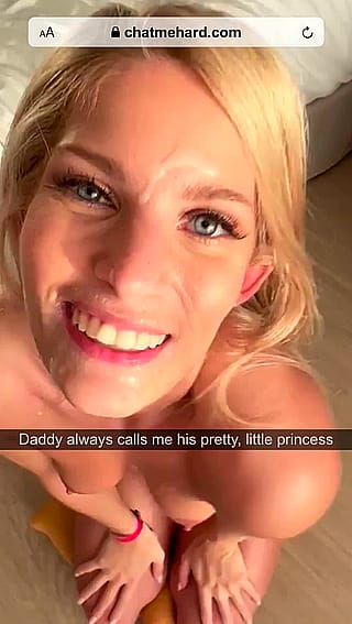 I love that I'm daddy's princess and his cum slut'