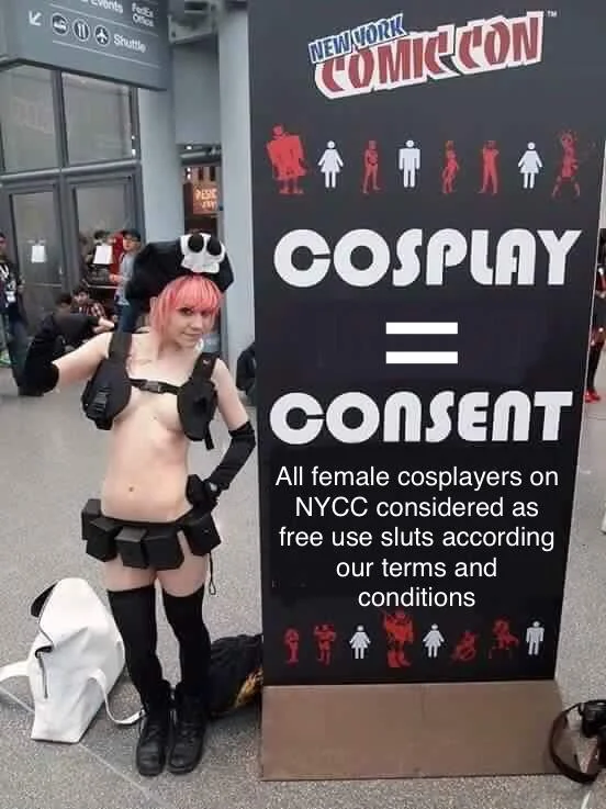Friendly reminder: cosplay is the easiest way to be a free use slut safely and legally ✨ picture 1 of 1