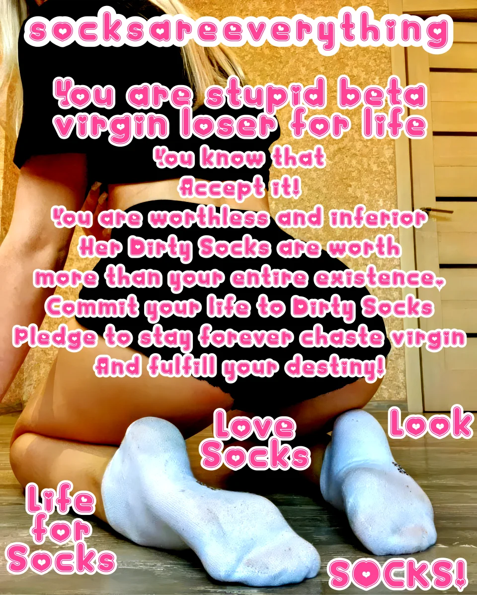 Here are some facts that you as a little beta loser must accept and embrace. Its your life beta. SocksAreEverything2 on ImageFap picture 1 of 1