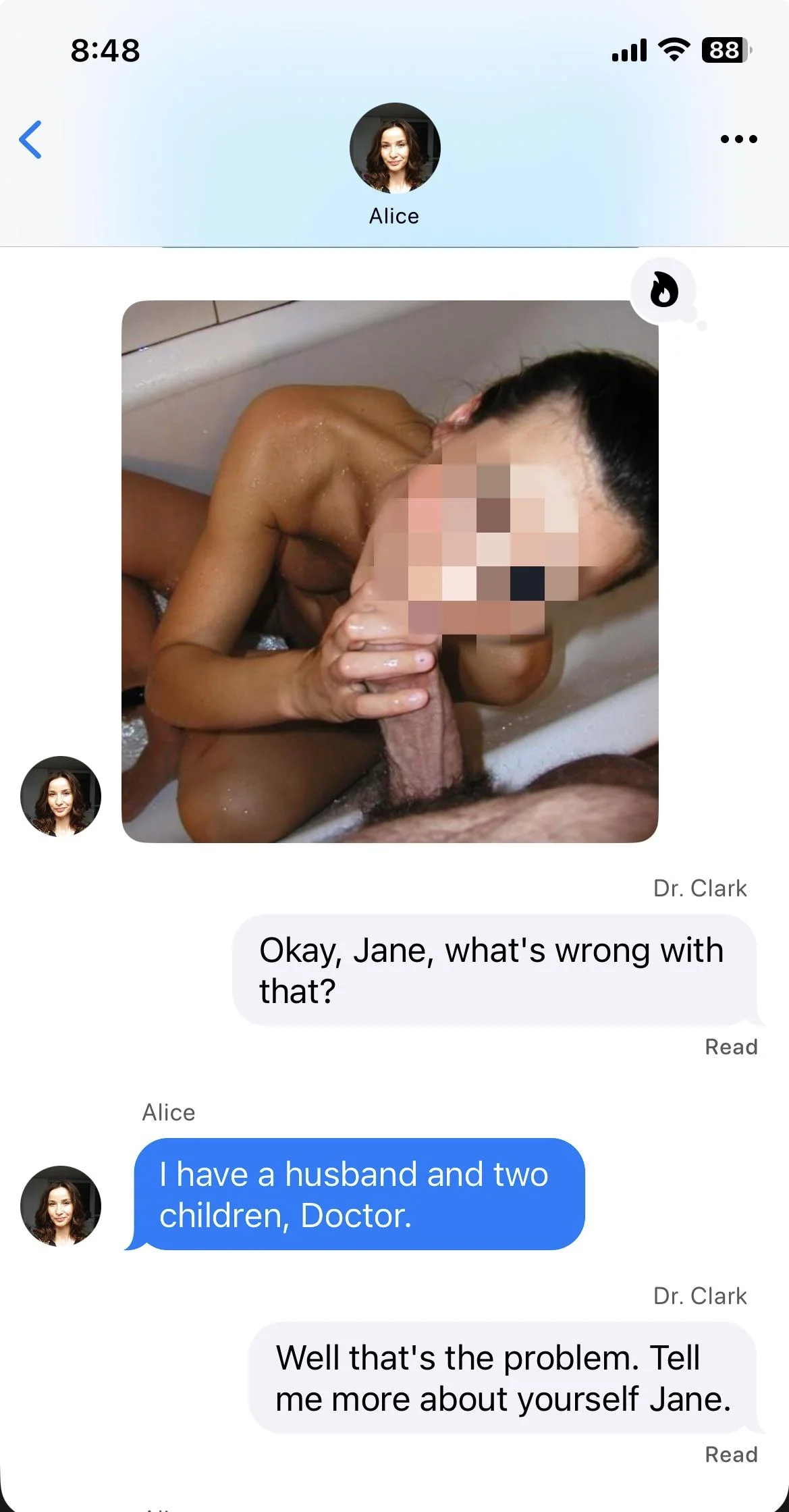 Alice cheating trouble p.2 picture 1 of 1