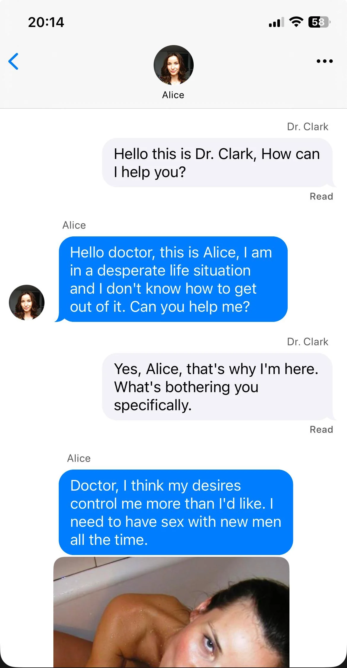 Alice cheating trouble picture 1 of 1