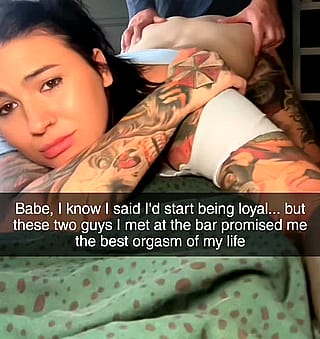 When your girlfriend promised to start being loyal'