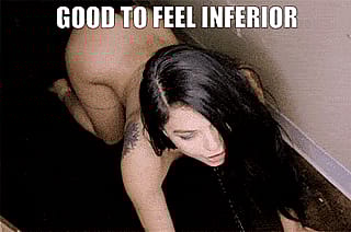 You are inferior'