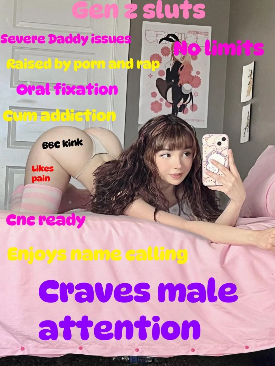 I'm a gen z slut and it's all true <3 picture 1 of 1