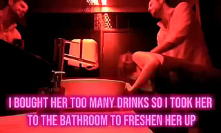 A few drinks and she gave up to me, I will make her pay back for the drinks with her body'