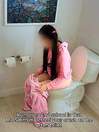 Highschool girlfriend blows teacher for better grade'