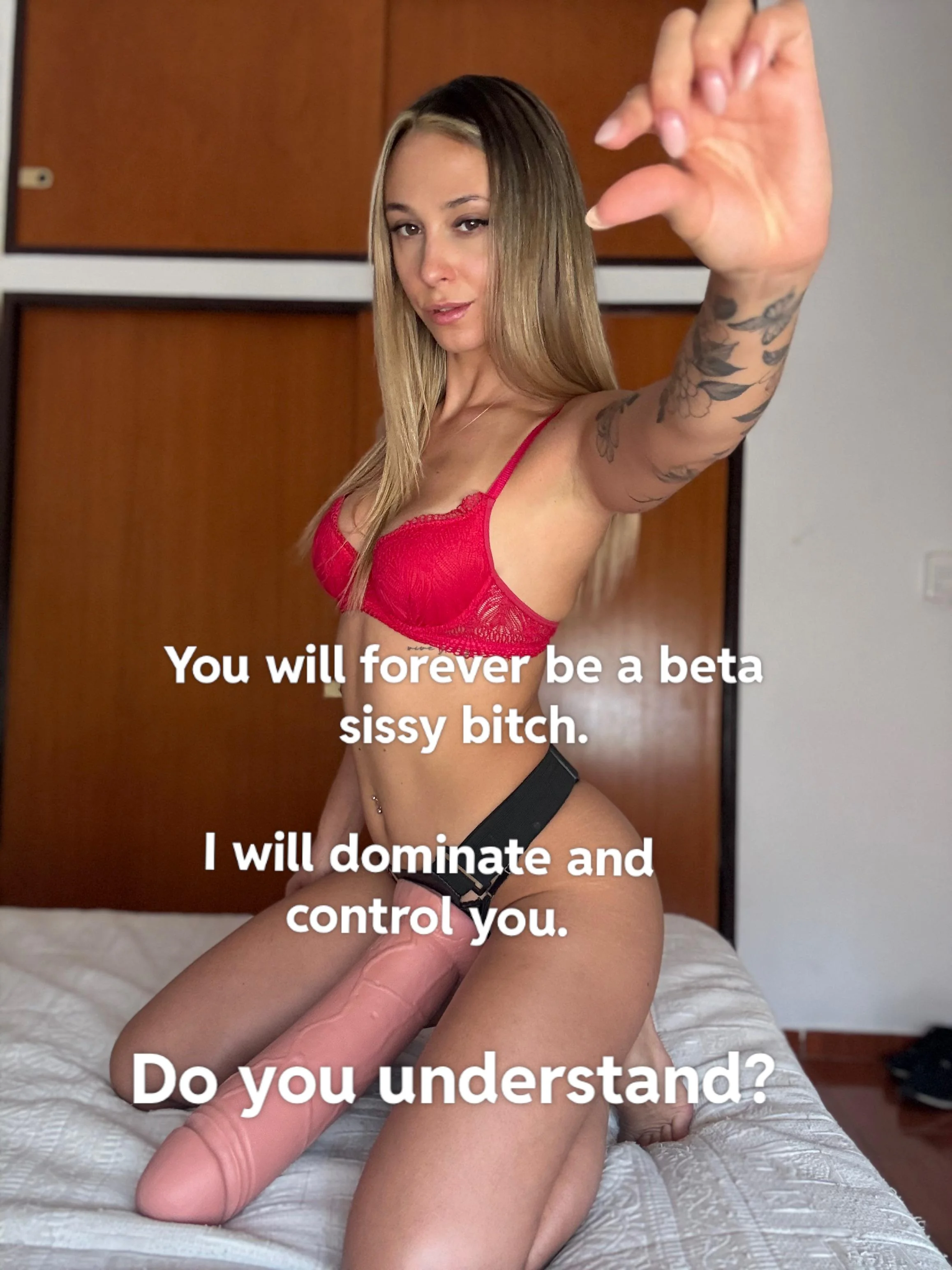Tell me your size and i will give you a humiliation task. picture 1 of 1