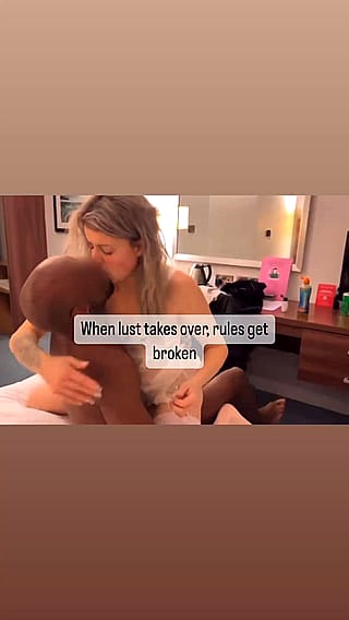 Hubby had a No Kissing Rule, but in the heat of the moment, things happen. I’m sure he’ll get over it.'