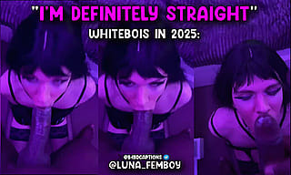 "Definitely, i'm straight...."'