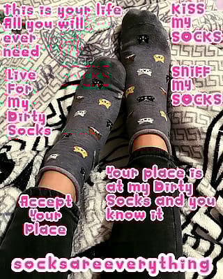 I want you to worship and admire my divine socks baby. Its your beta way. Its your beta life. Please pledge your whole life to my divine socks! SocksAreEverything2 on ImageFap'