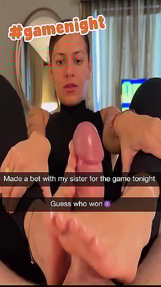 Sibling Footy Fun: Game Night Turns Naughty'