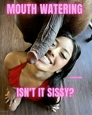 Drippin' for that sissy tease, ain't ya? ;)'