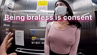 Braless & Panty-Free: Teasing You Every Step of the Way 😈'