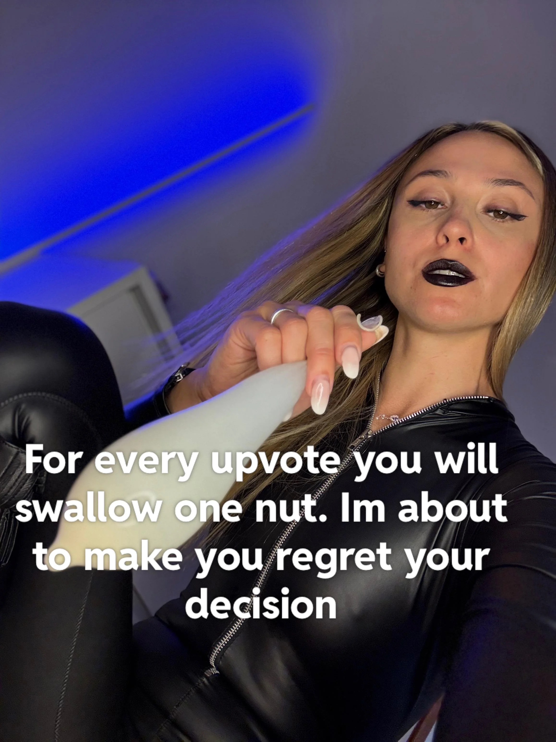Who's ready to taste their own load? Step right up! picture 1 of 1
