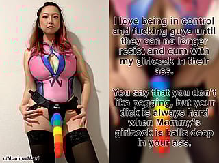 Pegging ain't just for looks—I ride that dick for both our mind-blowing pleasure, nerd style.'