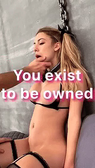 Owned and filthy: This slut begs for a master'