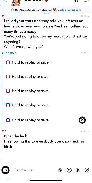 Wifey DGAF & Goes Wild on Snap'