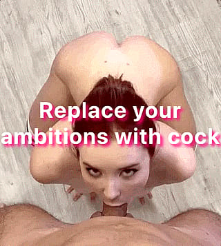 Your only ambition should be mens pleasure'