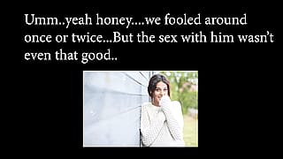 She's sweetly lying to save your ego but we both know the truth...'