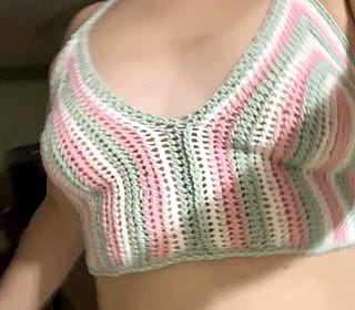 Playful C-Cup Cutie Begging for Attention'