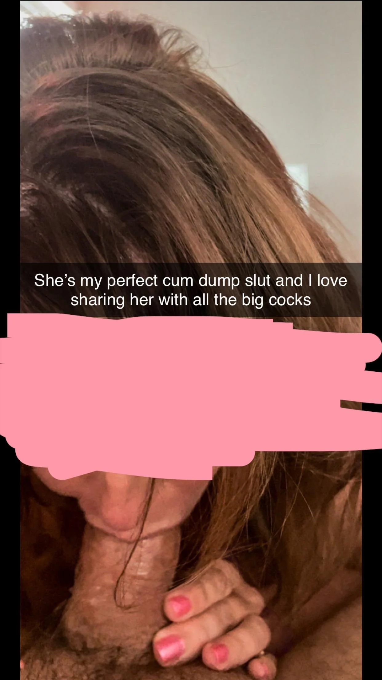 My wife's the ultimate cum bucket for my buddies 😋 picture 3 of 3