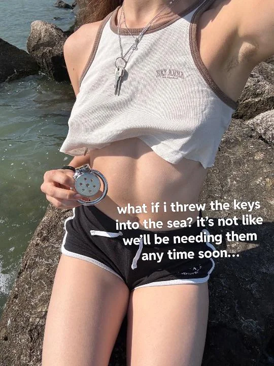 Beg me to keep these keys teasing your cage, pet picture 1 of 1