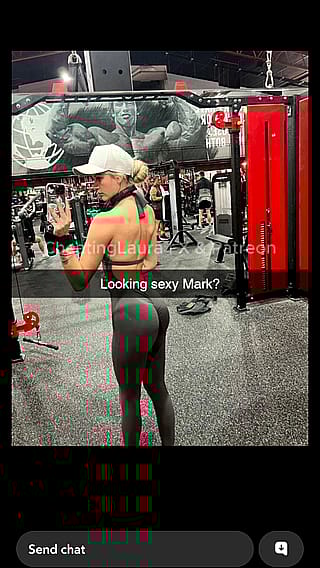 She claimed the gym was her escape... but he uncovered her secret snaps. Watch the full dirty exchange unfold.🔥'