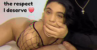 Daddy's dirty little spit-slut knows her place'