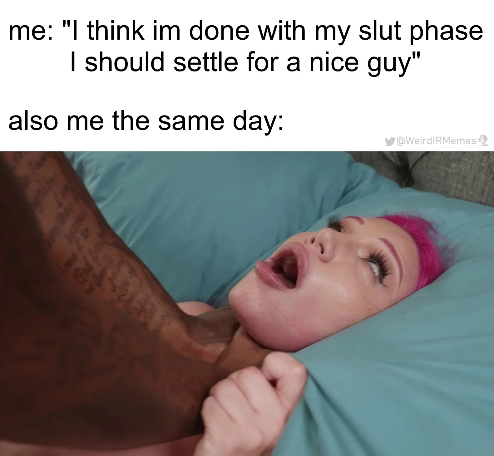Hot Memes That Hit Different (Credit: @WeirdIRmemes) picture 4 of 8