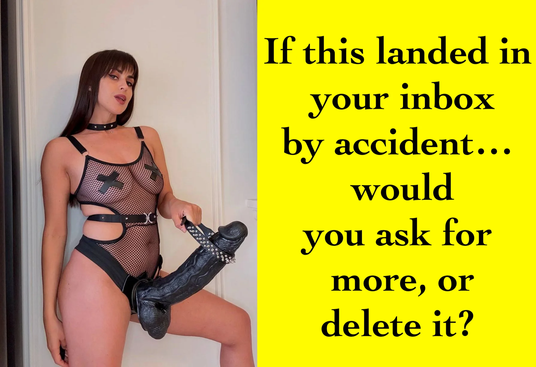 Tell me the truth, can you handle this strap-on queen? [OC] [no imagefap] picture 1 of 1