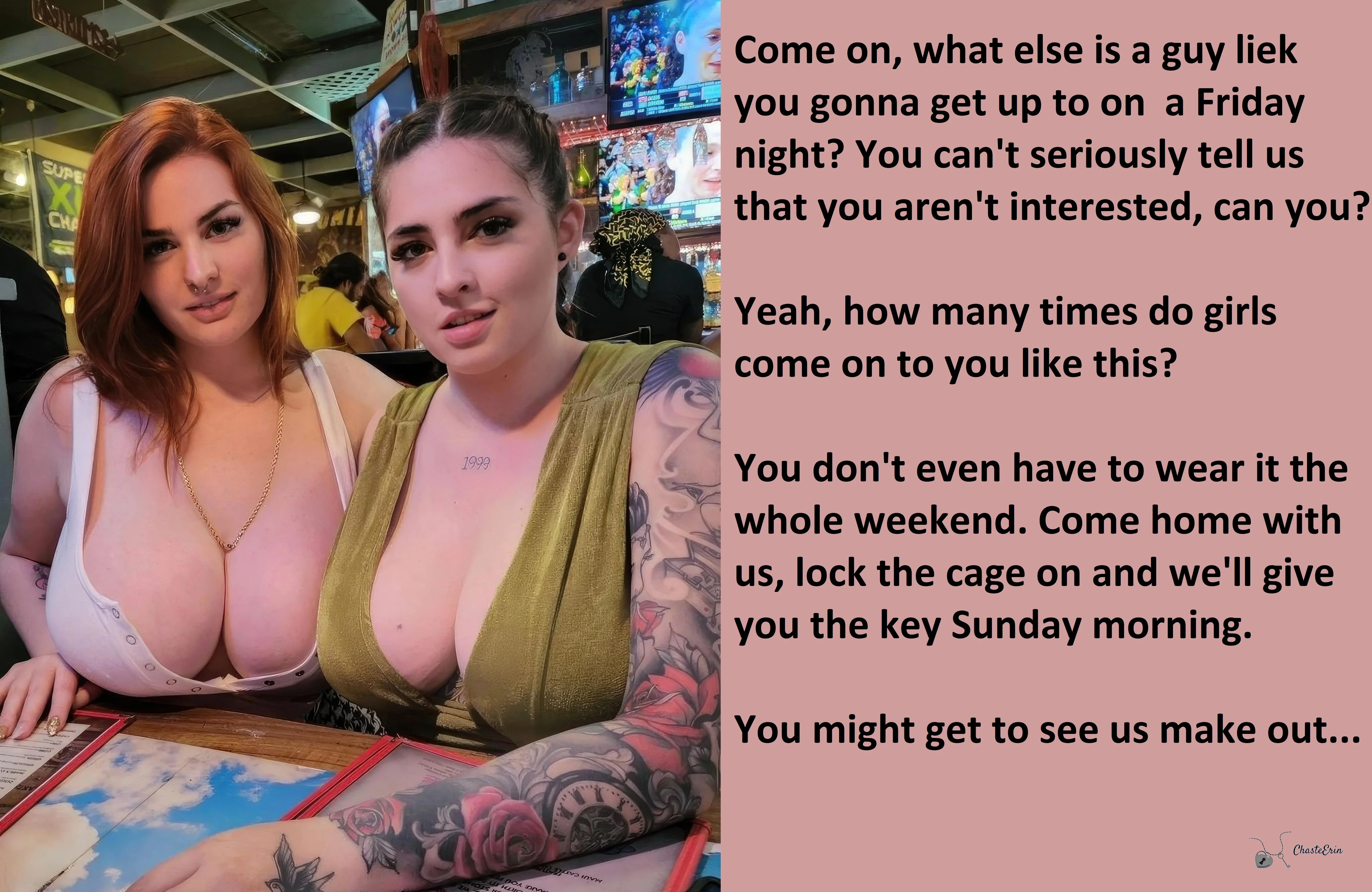 Locked Up & Lusting for More (Imagefap: ChasteErin) picture 1 of 1