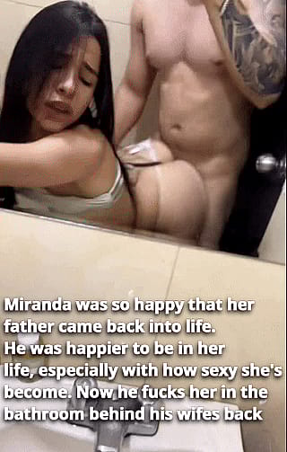 Miranda's heart races when daddy comes home... but not for the reasons you'd think'