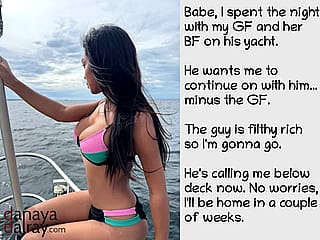 Watching His Wife Get Ravished by the Yacht Captain'