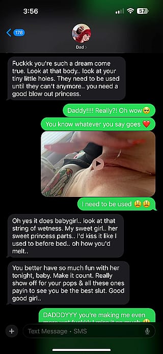 Daddy's lil' secret gets naughty at the hotel'