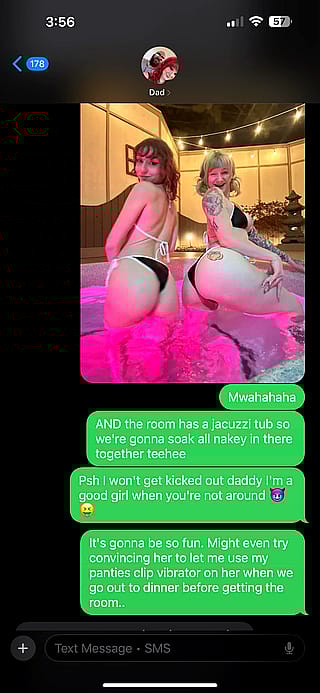 Daddy's Little Star Gets a Steamy Suite Surprise'