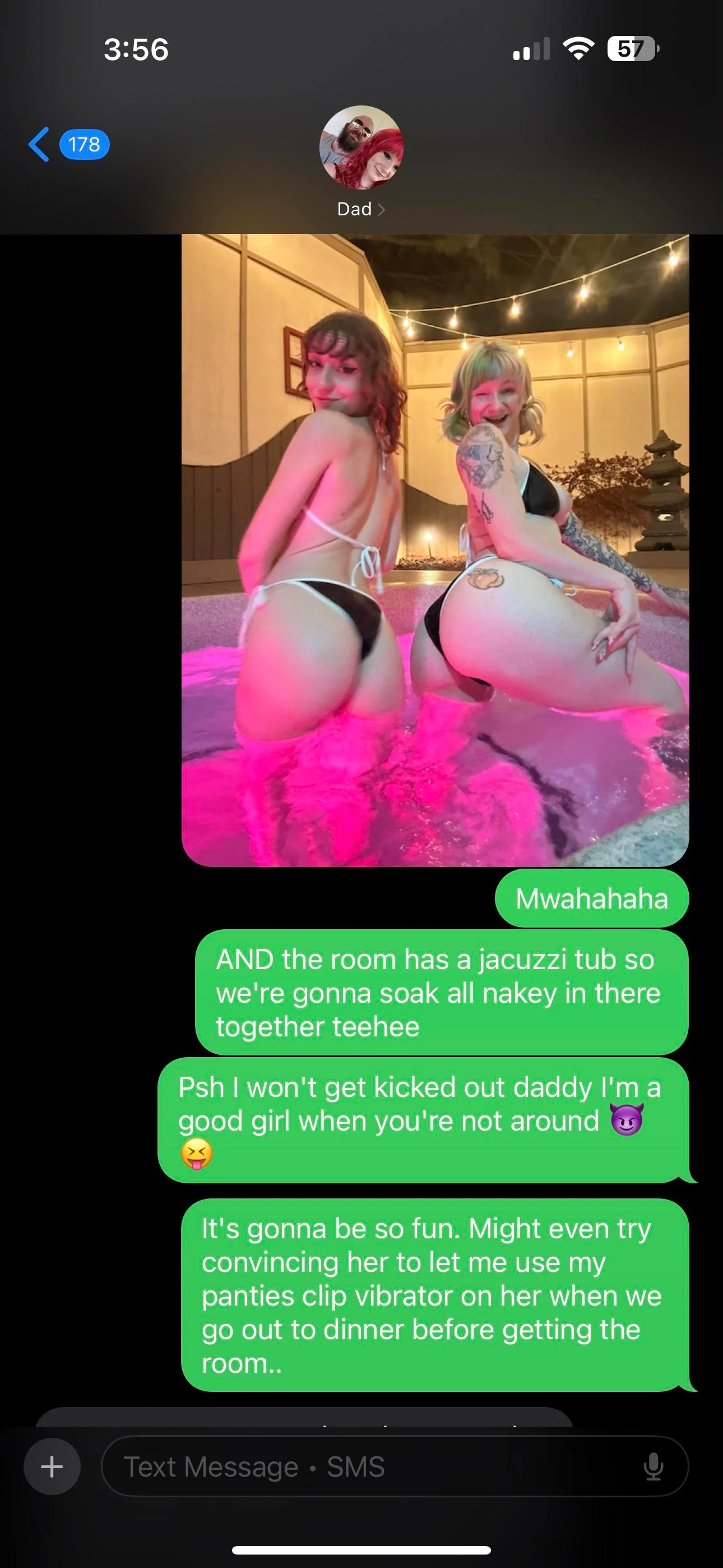Daddy's Little Star Gets a Steamy Suite Surprise picture 1 of 7