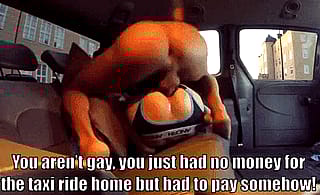 Totally Straight Bro Tax - Paid the Uber with That Booty!'